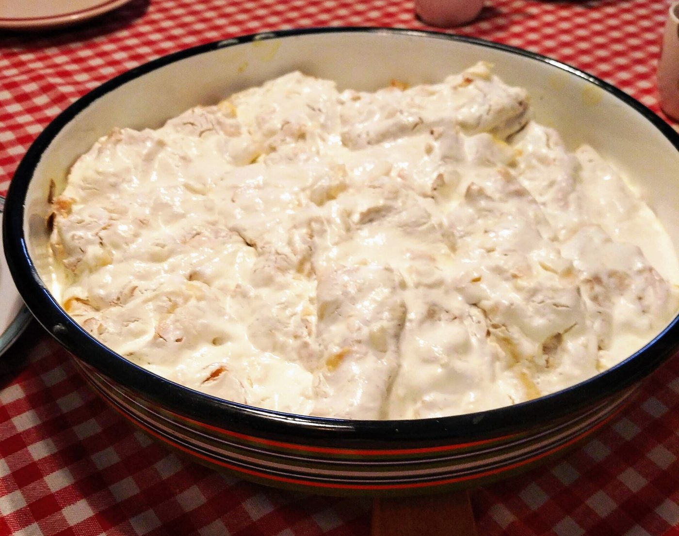 A table of Albanian dishes